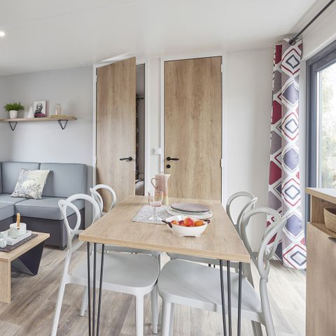 Stacaravan 6 personen - Rapidhome confort 6 pers 3 slaapkamers