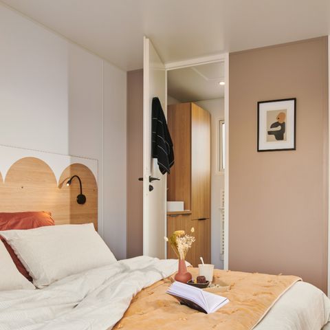 Stacaravan 2 personen - Sunêlia Luxe 1 slaapkamer