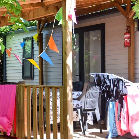 Stacaravan 4 personen - Premium TV met airconditioning 30m² 2CH