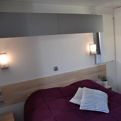 Stacaravan 4 personen - Vakantiehuis PMR L'HELIOS - airconditioning - 2 slaapkamers - S