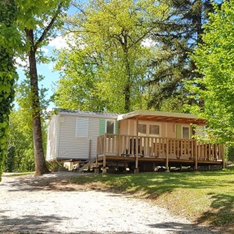 Stacaravan 6 personen - LE CORDELIA cottage - airconditioning - 3 slaapkamers - D