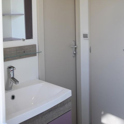 Stacaravan 6 personen - LE CORDELIA cottage - airconditioning - 3 slaapkamers - D