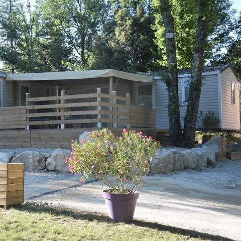 Stacaravan 8 personen - Cottage LE TWIN PRESTIGE - airconditioning - 4 slaapkamers - 2 badkamers - D