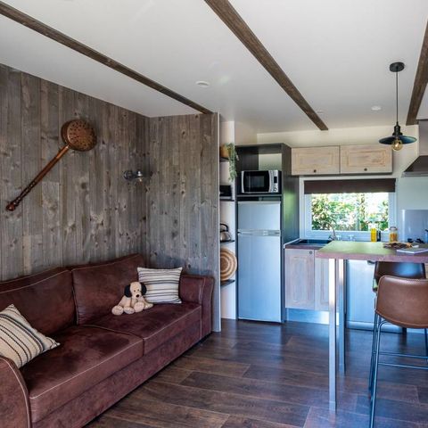 Stacaravan 5 personen - 5p 2bed 2bad Premium clim spa
