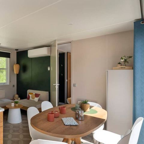 Stacaravan 6 personen - 6p 3bed 2bad Premium clim spa