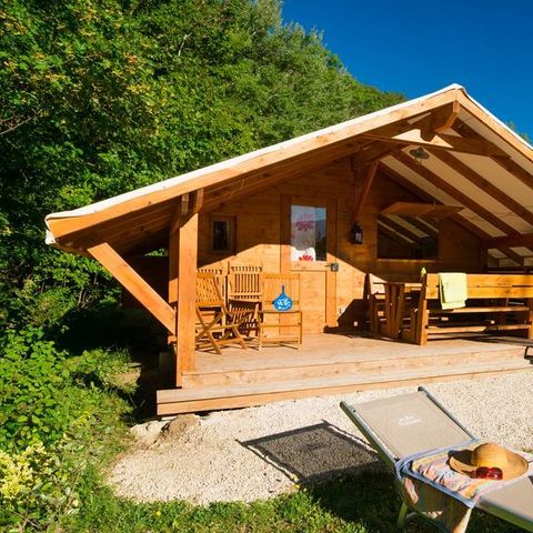 Safaritent 4 personen - Lodge 4p 2 sl.k. *** Airconditioning