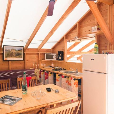 Safaritent 4 personen - Lodge 4p 2 sl.k. *** Airconditioning