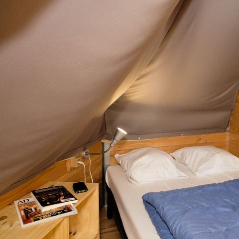 Safaritent 4 personen - Tipi 4pers 2ch ** (in het Frans)