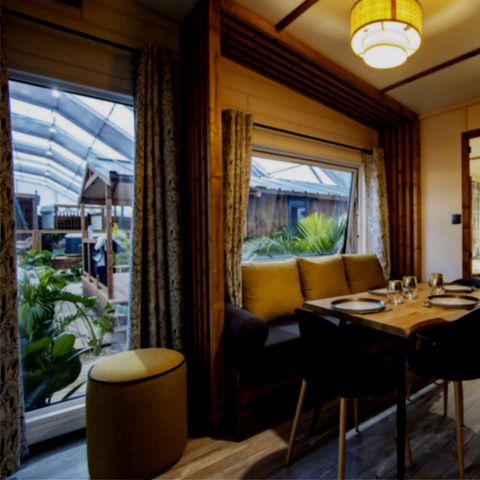 Stacaravan 4 personen - MOBIEL-HOME "BOHEME" 2 sl.k. 4 pl.