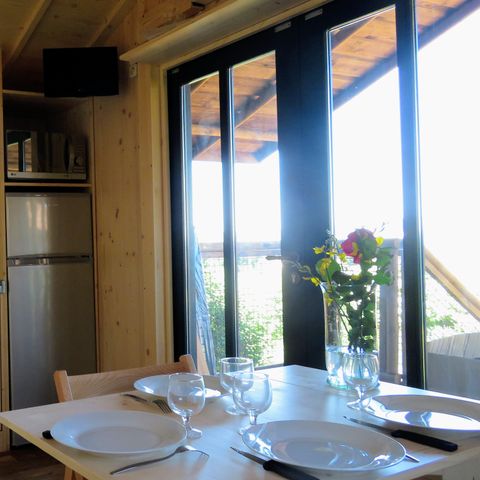 LODGE 4 personen - Lodge Feroe 20m² (1 slaapkamer) Airconditioning