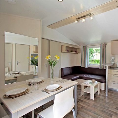 Stacaravan 6 personen - Mobile-home | Comfort XL | 3 slaapkamers | 6 pers. | Overdekt verhoogd terras | TV