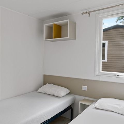Stacaravan 6 personen - Ultimate | 3 slaapkamers | 6 pers | Verhoogd terras | 2 badkamers | Airconditioning | TV