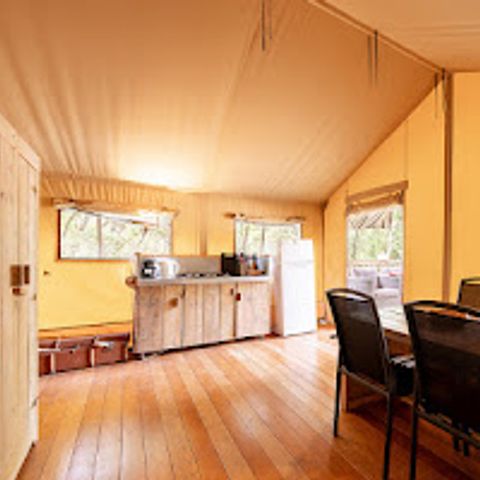 Safaritent 6 personen - Wood