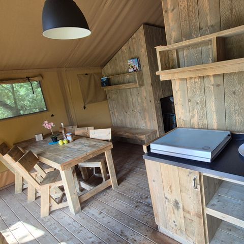 Accommodatie 6 personen - SAFARI TENT 6p