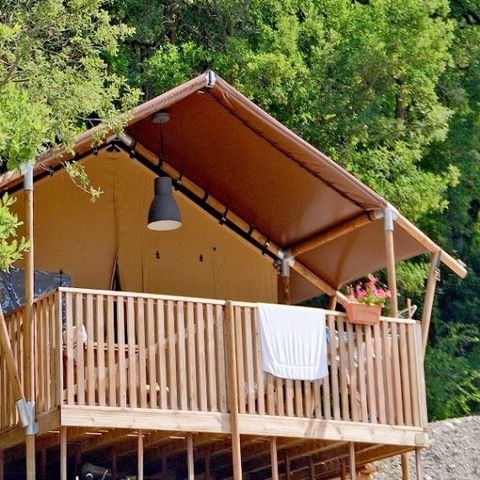 Accommodatie 6 personen - SAFARI TENT 6p