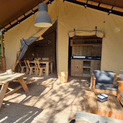 Accommodatie 6 personen - SAFARI TENT 6p
