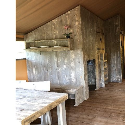 Accommodatie 6 personen - SAFARI TENT 6p