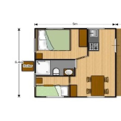 Uniek 4 personen - SAFARI TENT 4p