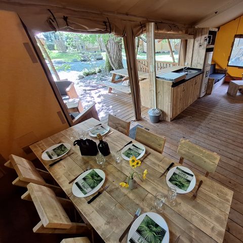 Safaritent 6 personen - Lodge SAFARI 6 pers