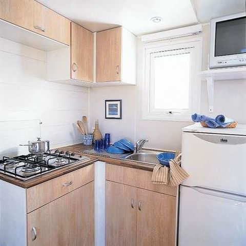 Stacaravan 6 personen - Stacaravan Gezellig 3 Slaapkamers 6 pers