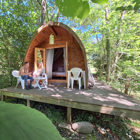 Chalet 2 personen -  IGLOO hut (zonder eigen badkamer) 2 pers