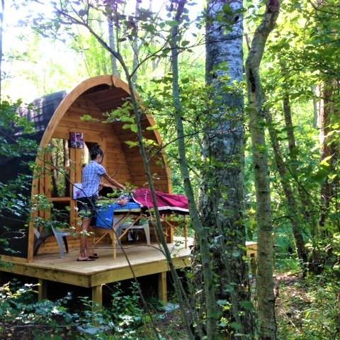 Chalet 2 personen -  IGLOO hut (zonder eigen badkamer) 2 pers