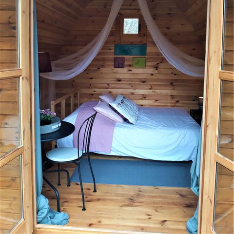 Chalet 2 personen -  IGLOO hut (zonder eigen badkamer) 2 pers