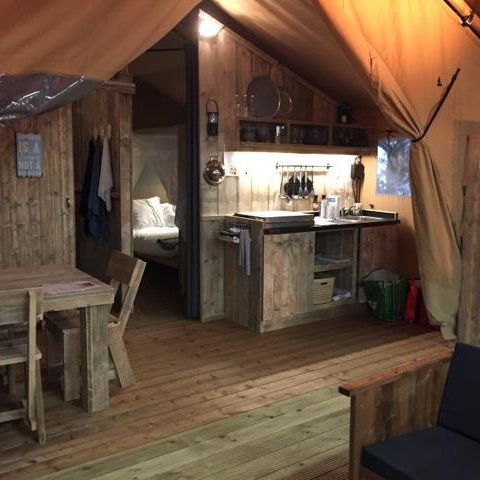 Safaritent 4 personen - Lodge WOODY 4 pers