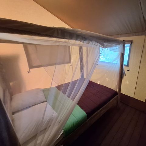 Safaritent 4 personen - Lodge Woody PMR (toegang voor gehandicapten) 4 pers