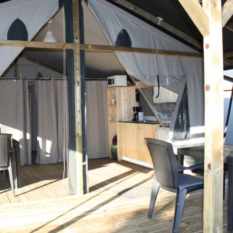 Safaritent 6 personen - Lodgetent, type BL