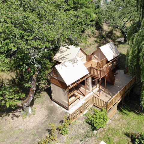 Accommodatie 6 personen - Bijzondere accommodatie Le Nid