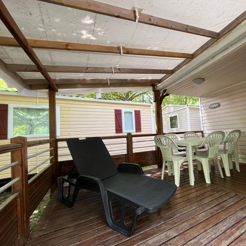 Stacaravan 6 personen - Loggia