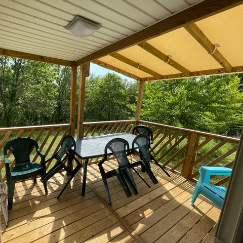 Stacaravan 6 personen - IRM Confort Loggia 3 sl.k. met airconditioning