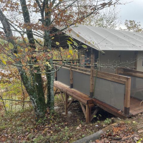 Safaritent 5 personen - Kenia tent met badkamer