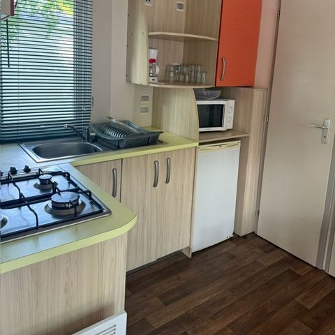 Stacaravan 4 personen - STACARAVAN MET 2 SLAAPKAMERS