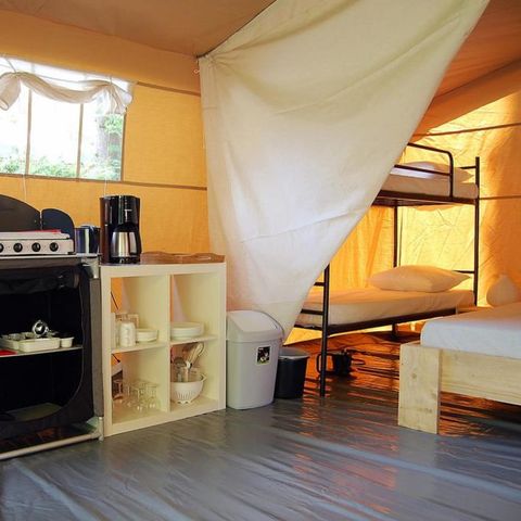 Safaritent 6 personen - Glamping tent Verney