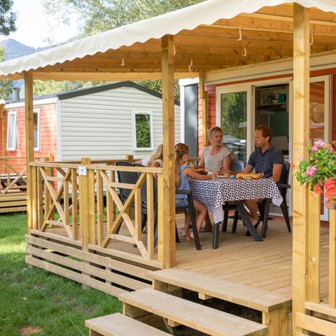 Stacaravan 6 personen - Gesplitst