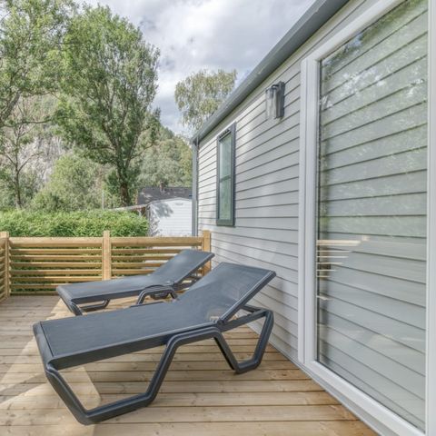 Stacaravan 6 personen - Laffrey Côté Jardin