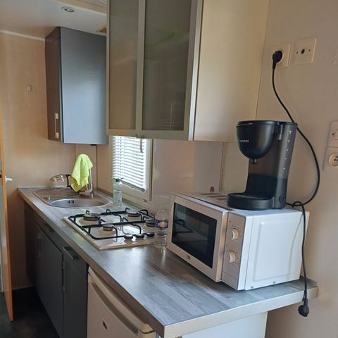 Stacaravan 4 personen - 2 slaapkamers