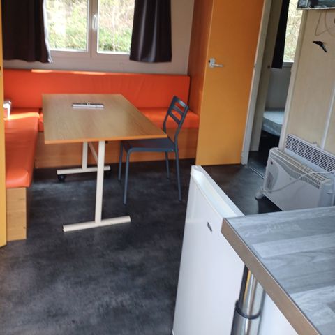 Stacaravan 4 personen - 2 slaapkamers