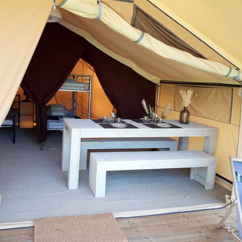 Safaritent 4 personen - SAFARITENT (ZONDER SANITAIR)