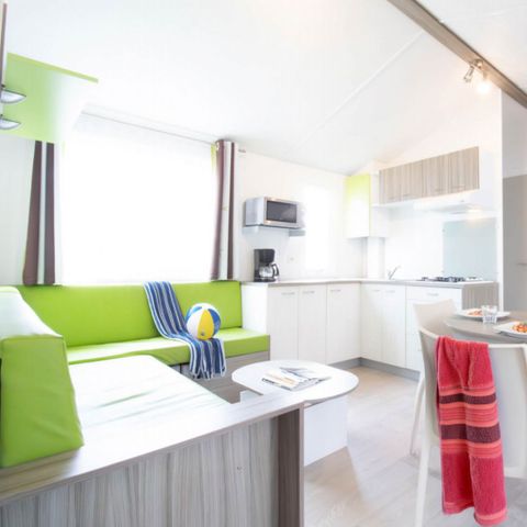 Stacaravan 6 personen - Mobile-home ZEPHYR**** 6 slaapplaatsen