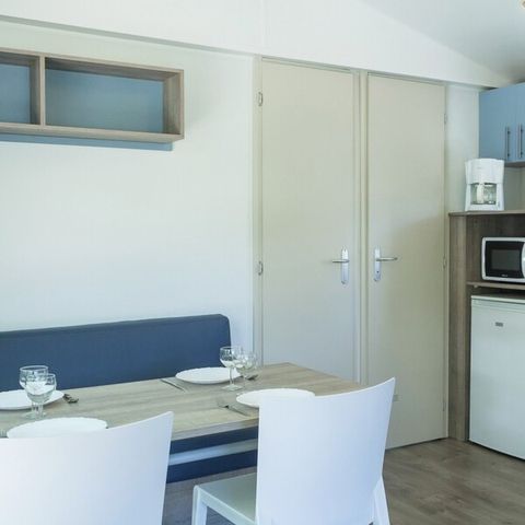 Stacaravan 4 personen - Ciela Confort Compact - 2 slaapkamers