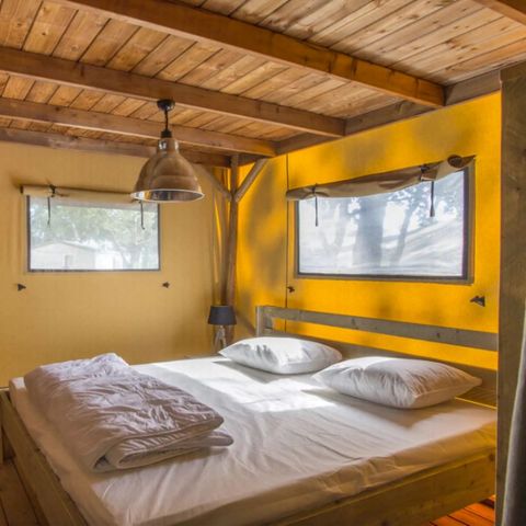 Safaritent 6 personen - Lodge PREMIUM BAHAMAS 6 personen MEZZANINE