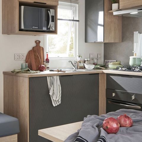 Stacaravan 6 personen - Stacaravan NASSAU**** 6 slaapplaatsen