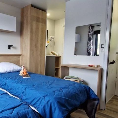 Stacaravan 8 personen - Mobil-home BARBUDA**** 8 slaapplaatsen
