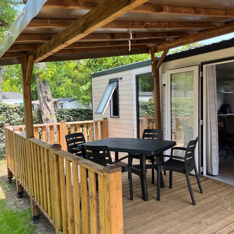 Stacaravan 4 personen - Vakantiehuis Macéron