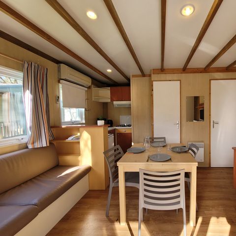Chalet 5 personen - CONFORT 36 m² (2 kamers) met overdekt terras 12m².