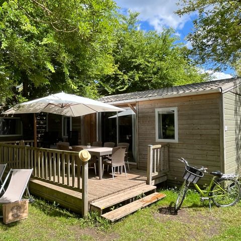 Chalet 7 personen - PREMIUM 50m² (3 kamers) + terras + TV + LV + Plancha + Airconditioning