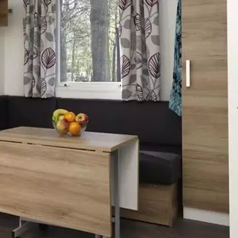 Stacaravan 6 personen - Stacaravan | Premium | 3 slaapkamers | 6 pers. | Verhoogd terras